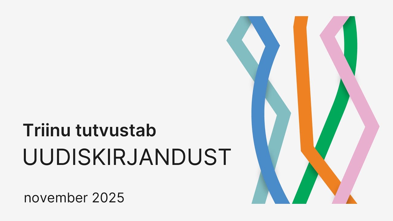 Triinu tutvustab uudiskirjandust - november 2025