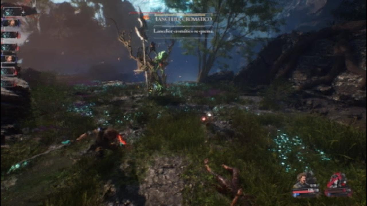 Clair Obscure Expedition 33 Boss fights Lanceliere Cromático/ Êvêque