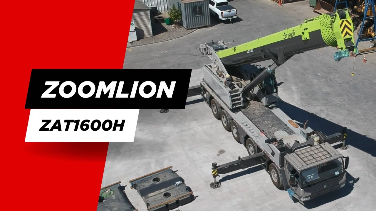 [ZOOMLION] Entrega Técnica Grúa Todo Terreno ZAT1600H