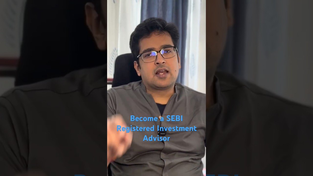 Become a SEBI Registered Investment Advisor #career #jobs