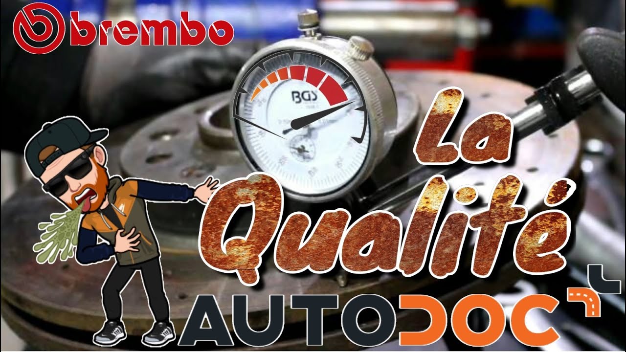 Contrôle voilage Disque de frein avant,arrière BREMBO acheté chez AUTODOC