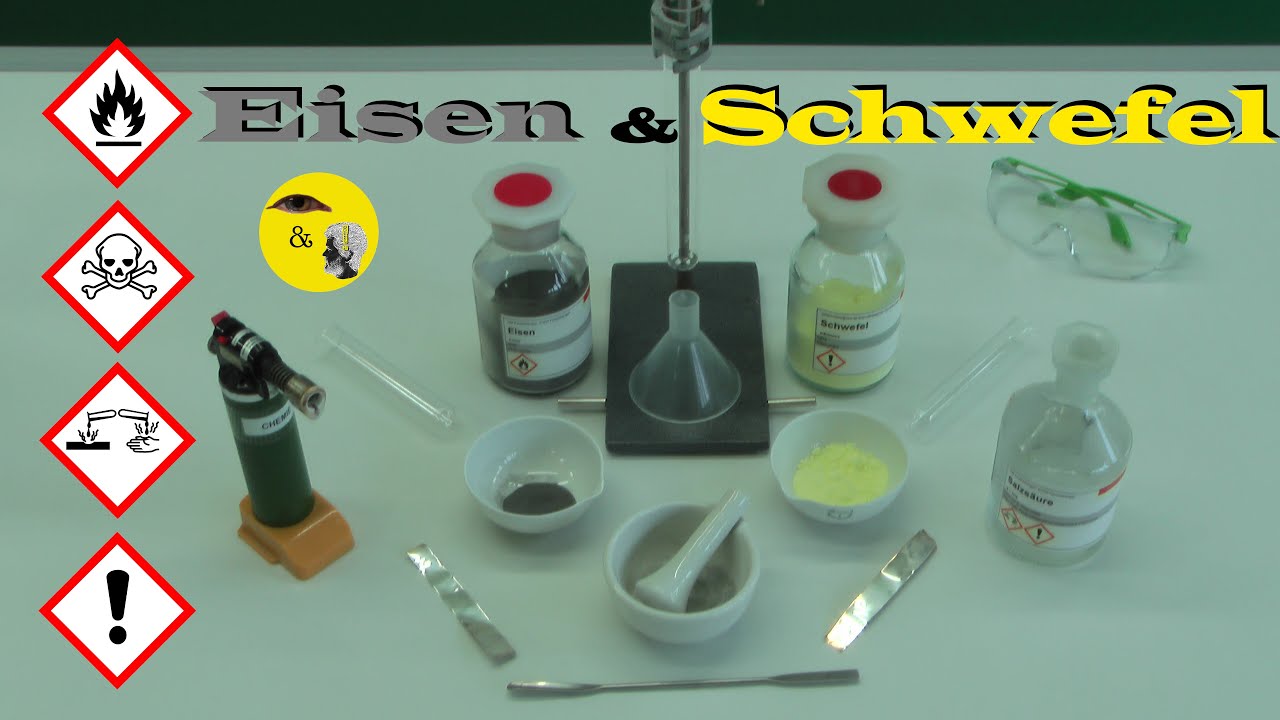 Eisen & Schwefel reagieren miteinander - oder? | Sehen & Verstehen