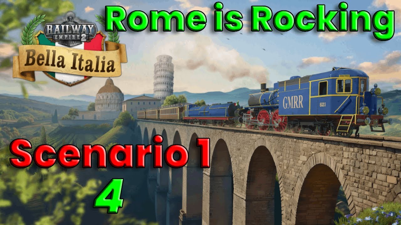 Crazy City Expansion Growth Railway Empire 2 DLC Bella Italia