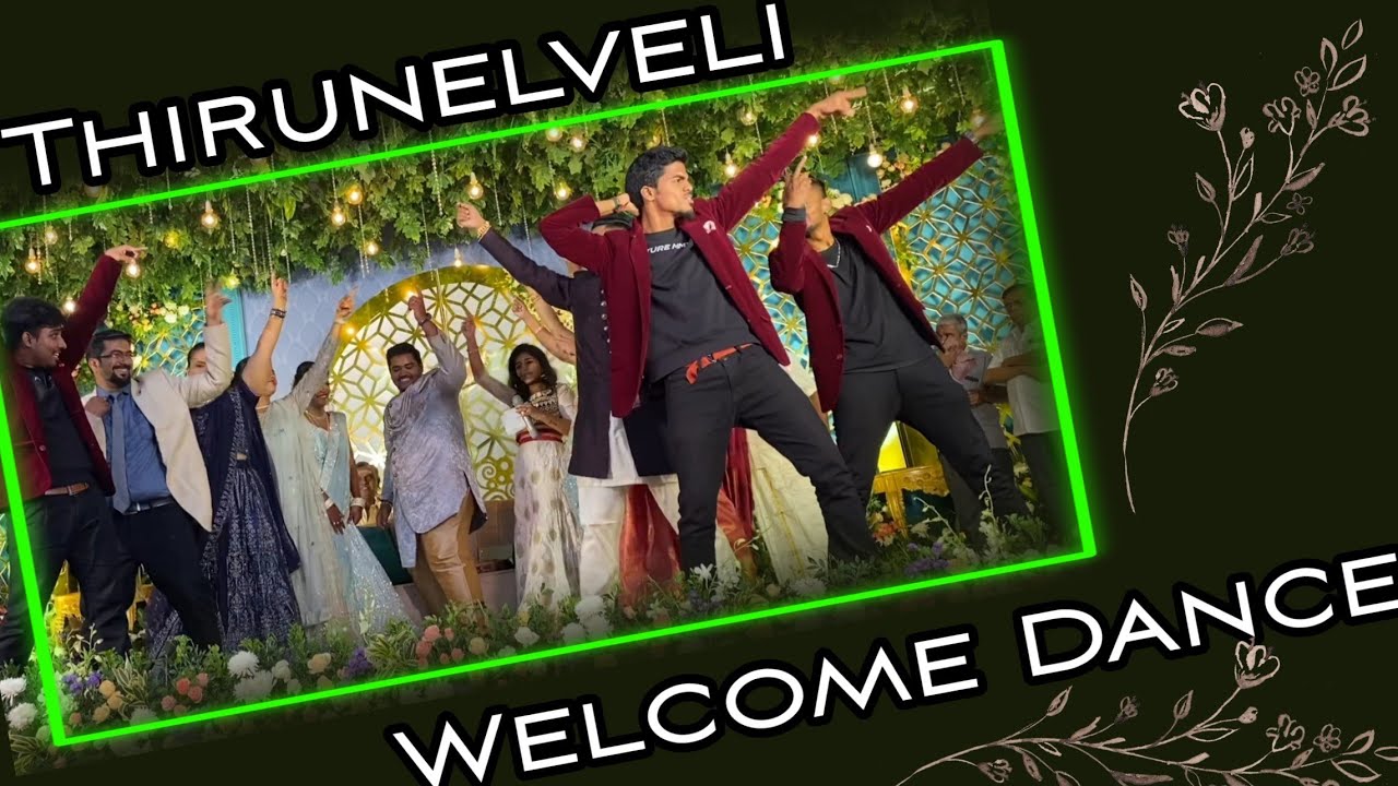 Wedding welcome dance in thirunelveli | Marriage dance | Entry Dance | Nonstop Dance Crew