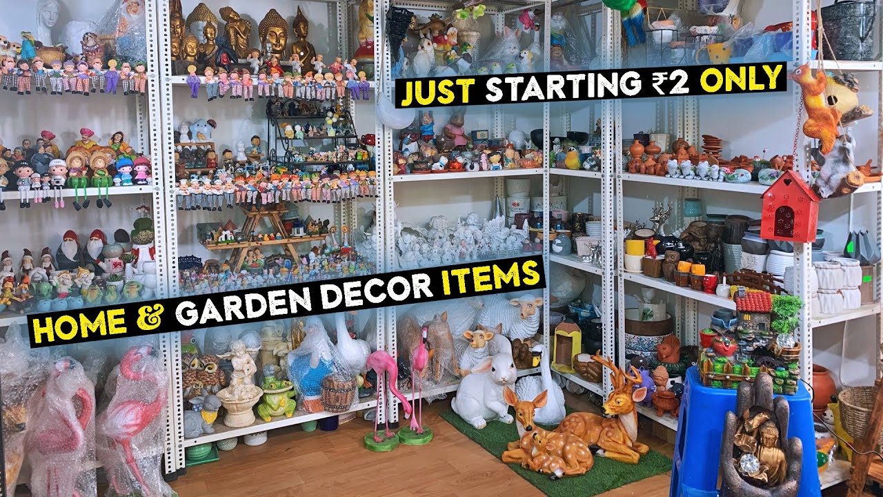 Cheapest Home & Garden Decoration Items | Resin & Ceramic Pots | Garden Planter, Bonsai & Miniatures