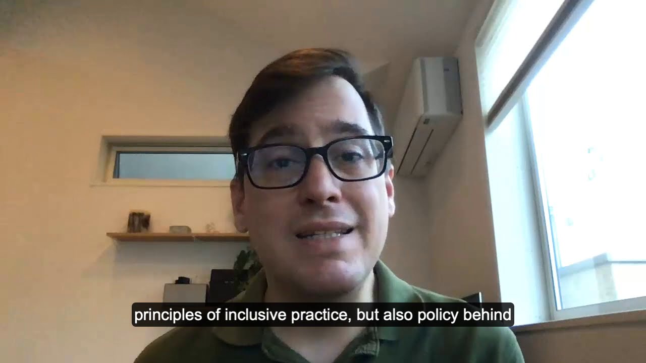 Davey Young: Special Needs Education in EFL: Policy Perspectives JALT2020