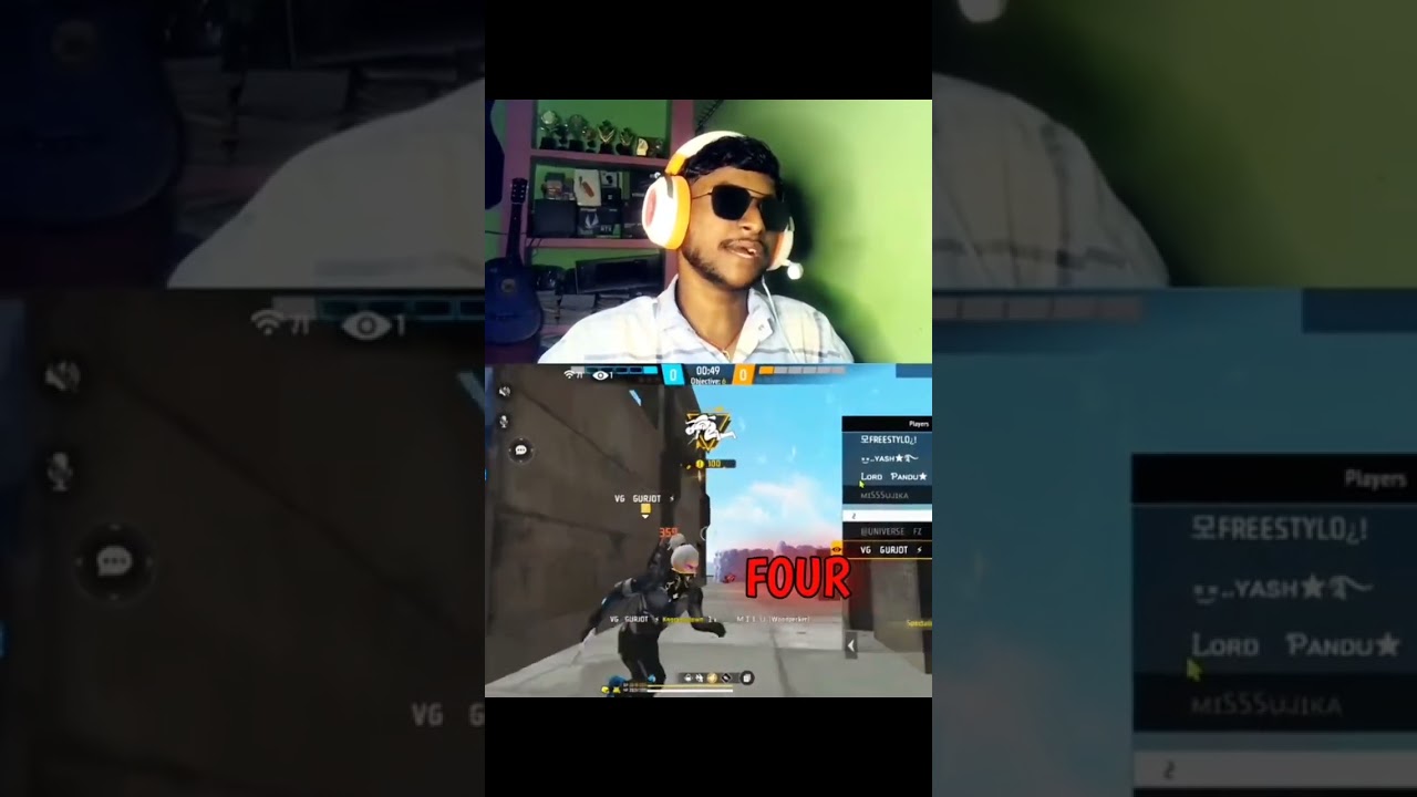 LIVE 1V6 EASY 🥶👀#viral #reels #jupiter #livereaction #shorts #freefire #ff #1v6 #live #hacker