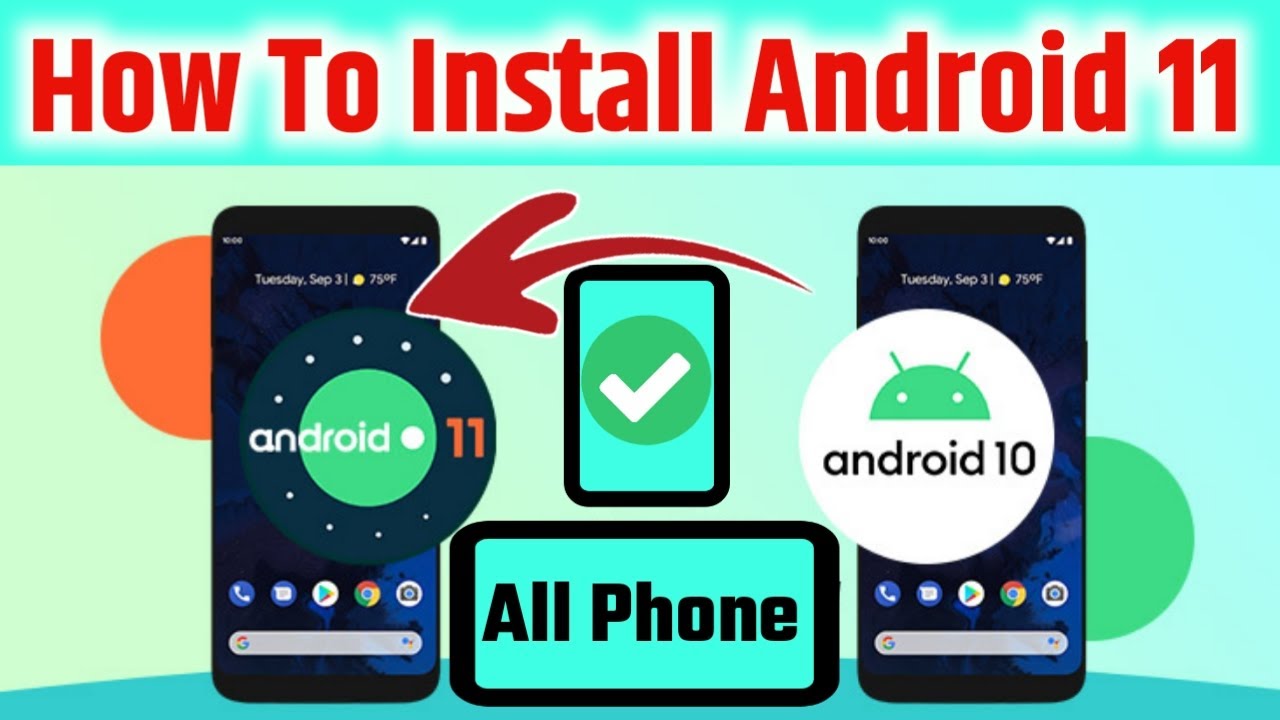 how to install android 11 on any android phone | how to update android 11