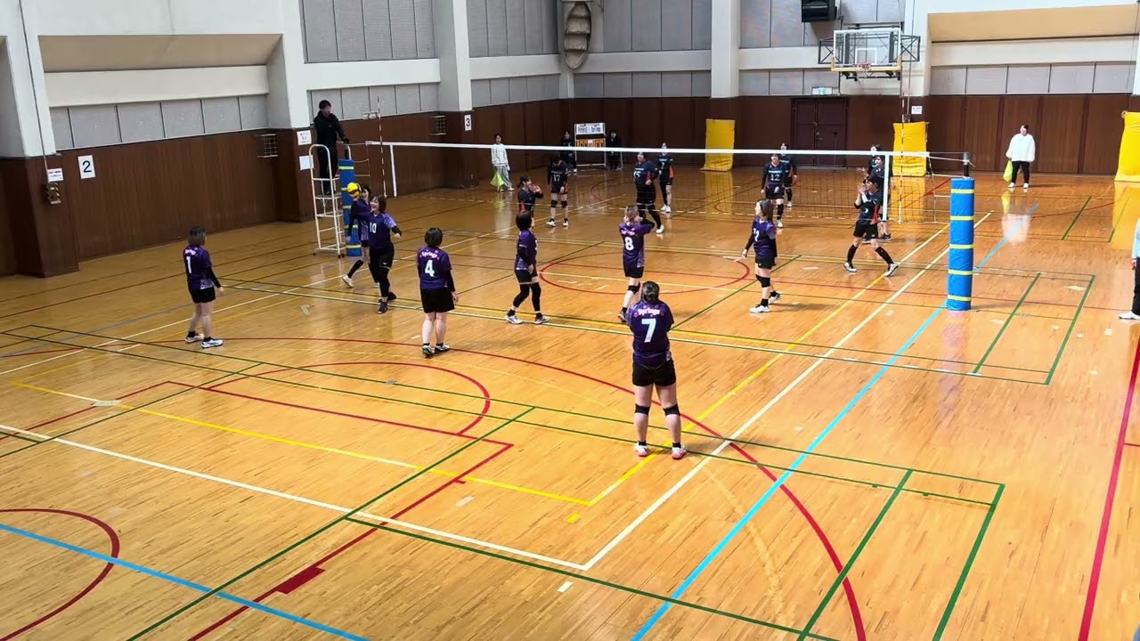 神鋼体育館1試合目1セット