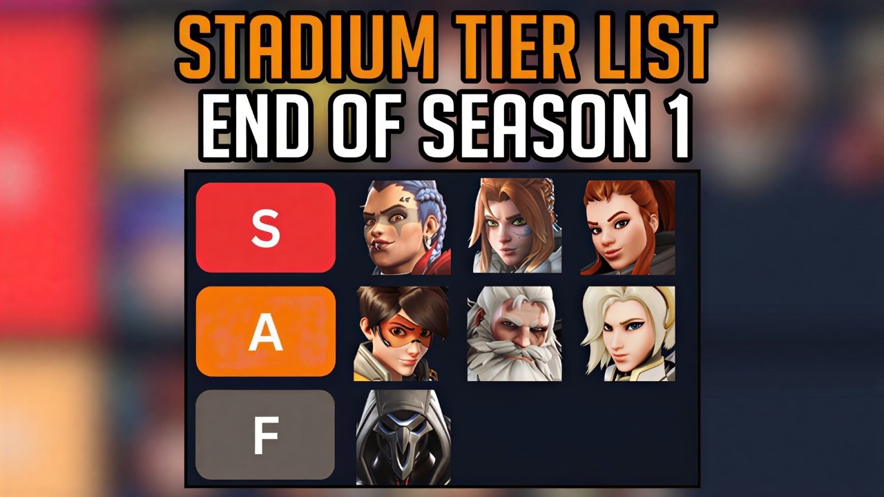 Stadium Hero Tier List (End of Season 1) | Overwatch