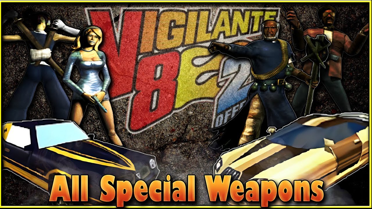 💥Vigilante 8: Second Offense - All Special Weapons