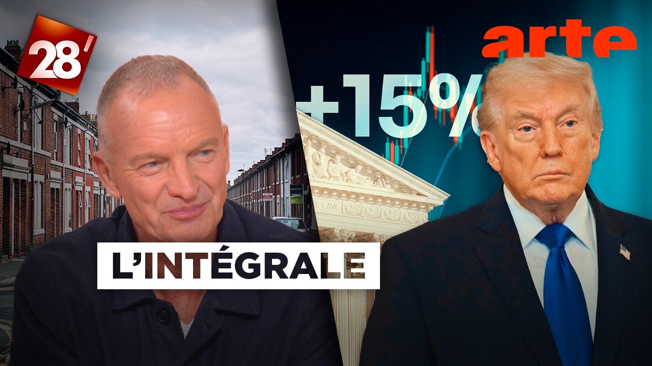Sting / Droits de douane américains : grand flou et chaos tarifaire mondial ? | 28 minutes | ARTE
