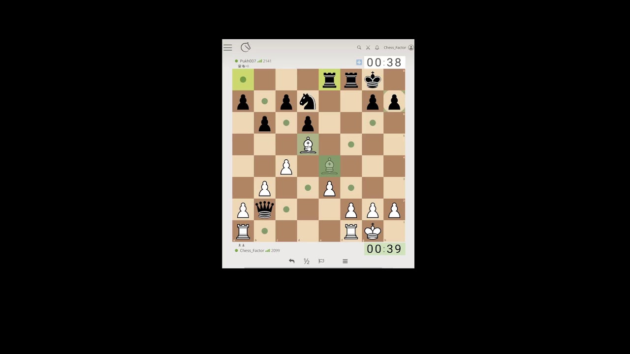 Игра со зрителями, игра на lichess.org [RU] #рекомендации #chess #shorts #short #шахматы
