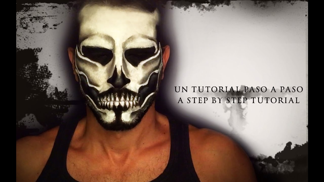 TUTORIAL 01 BEARDED SKULL MAKEUP