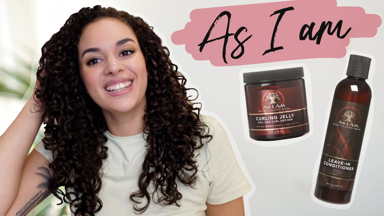 AS I AM LEAVE-IN CONDITIONER UND CURLING JELLY IM TEST 👩🏽‍🦱✨ | Was können die Produkte? 🤔 | IamAniva