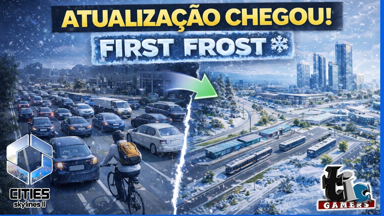 Nova Atualização do Cities Skylines 2 (First Frost) – Veja Tudo Que Mudou!