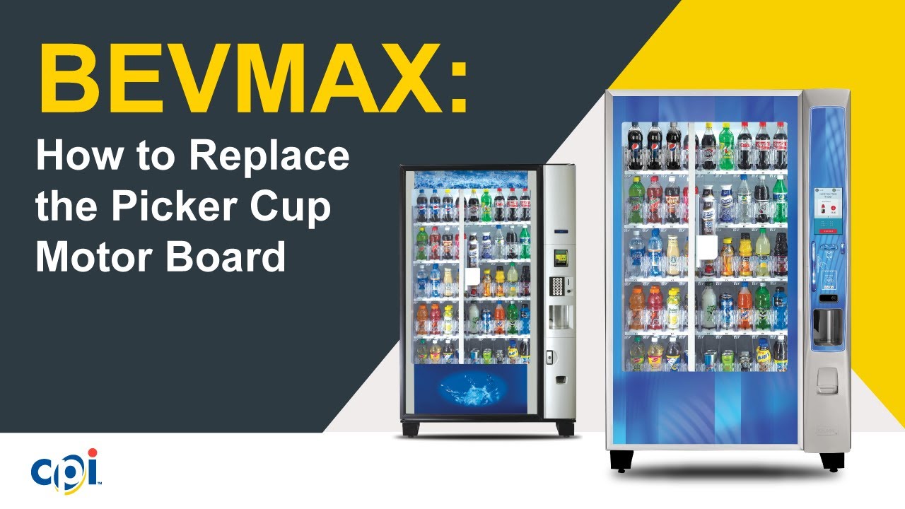 BevMAX How to Replace the Picker Cup Motor