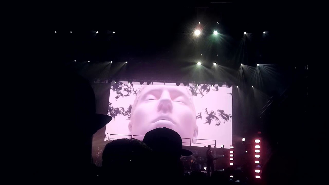 Bring Me the Horizon at Aftershock 2019 from in the pit
