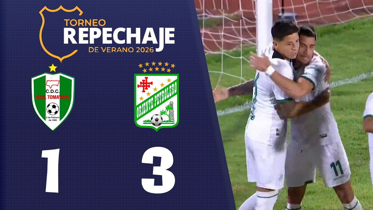 Victoria Verdolaga - Real Tomayapo 1 - Oriente Petrolero 3 - Torneo Repechaje de Verano
