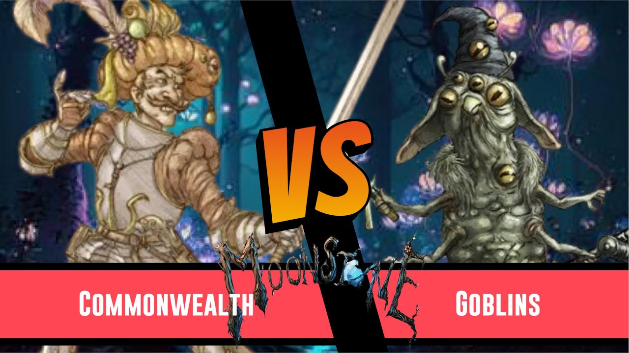 Moonstone Battle Report: Commonwealth vs Goblins