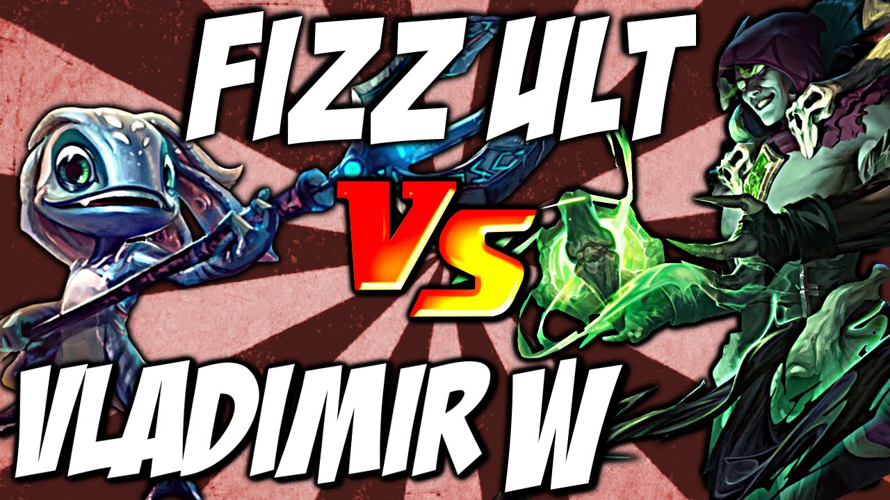 Fizz Ult vs Vladimir Pool - Chum the Waters vs Sanguine Pool by LoL Clash & Combo #lolclash