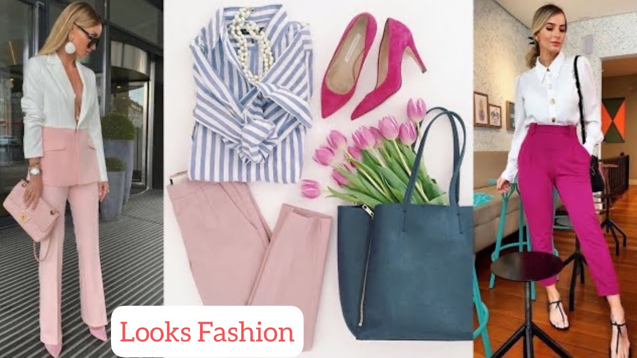 COMBINACIONES DE MODA 2021/2022 MUJER MODERNA TENDENCIAS OUTFITS 2021/22 FASHION LOOKS