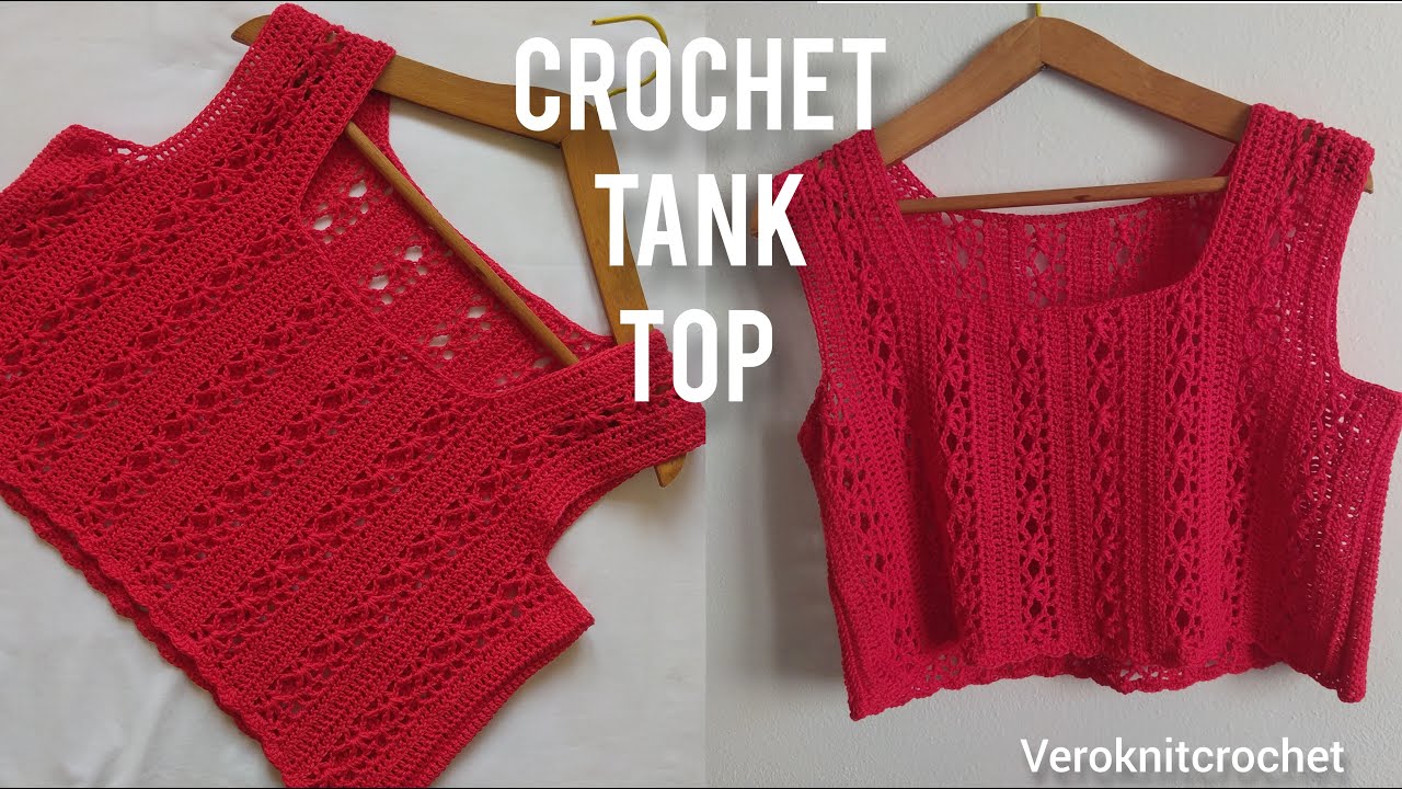 Crochet Tank Top | Crochet Tutorial