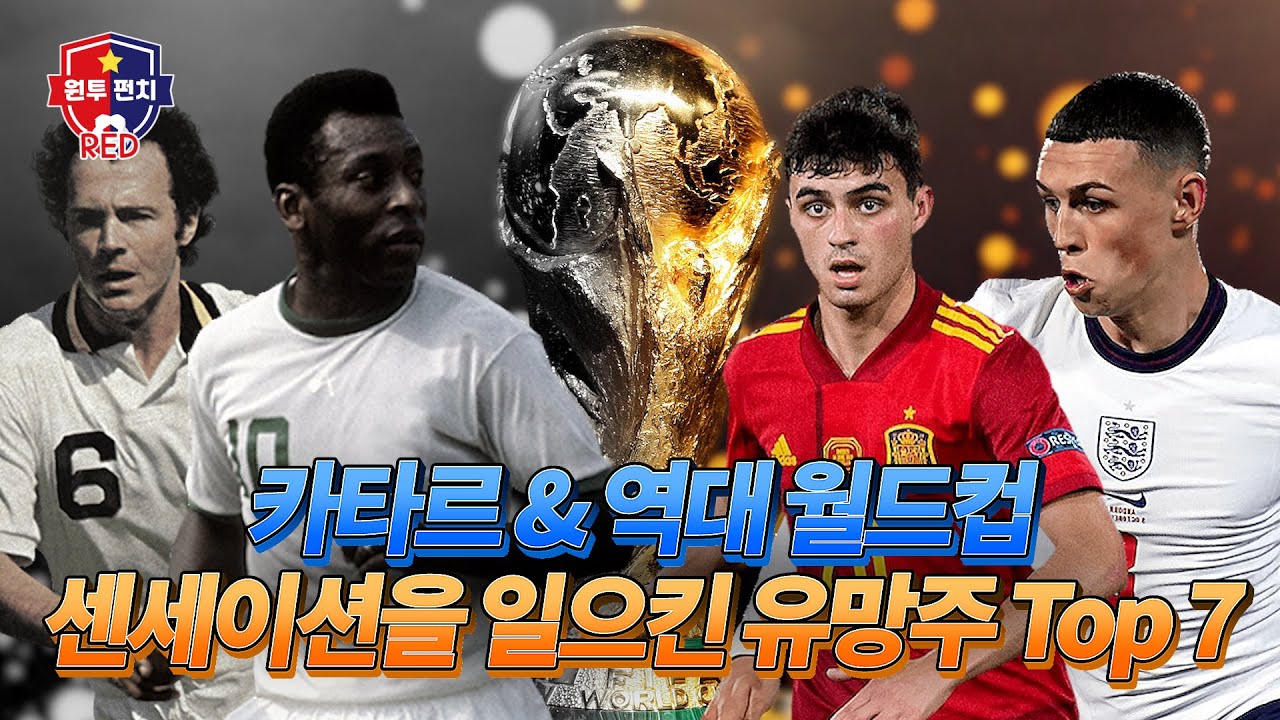 [RED] 해외축구ㅣ월드컵에서 센세이션을 일으킨 유망주 Top 7ㅣ원투펀치 시즌4ㅣ53회ㅣRED