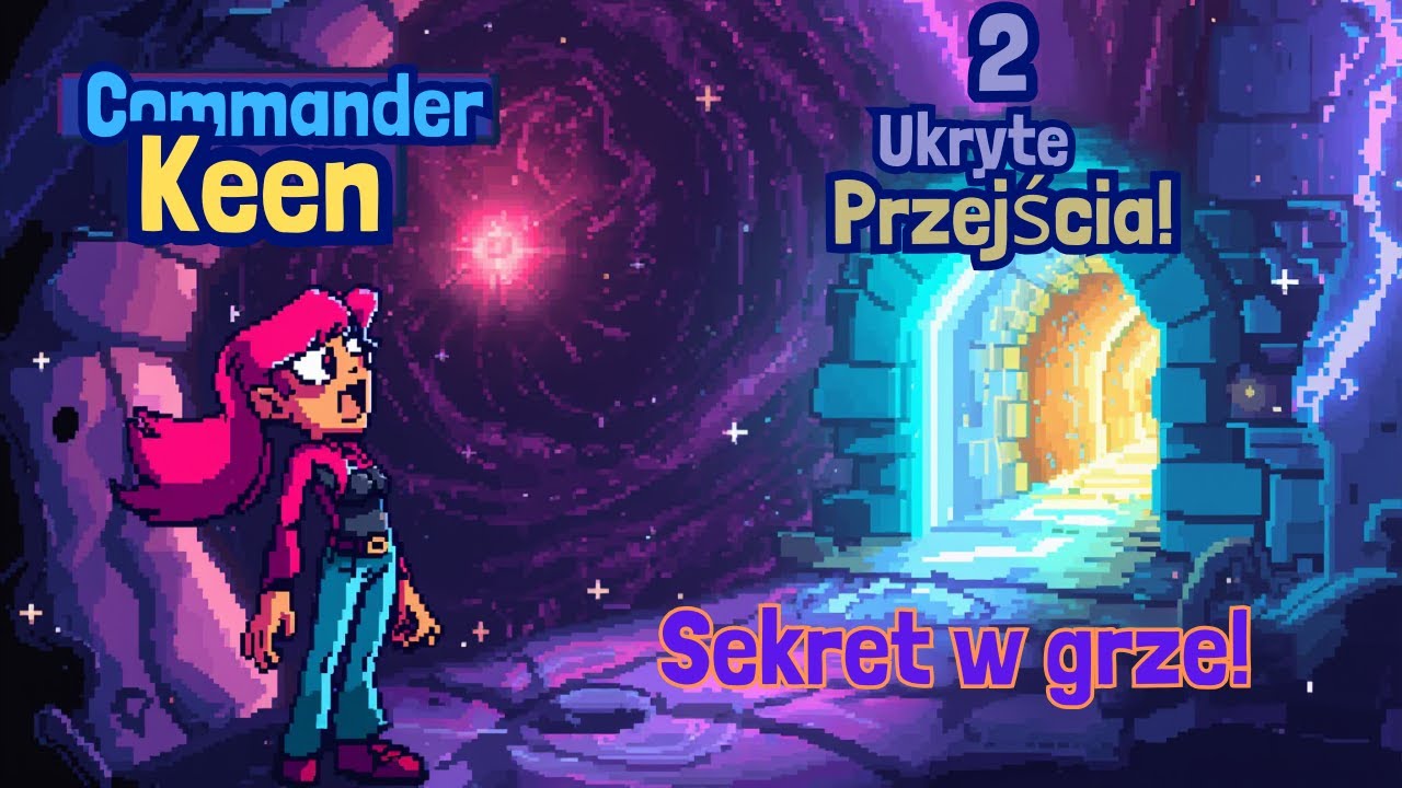 Commander Keen #9 – Odkrywam 2 Ukryte Przejścia! Sekrety Gry Retro
