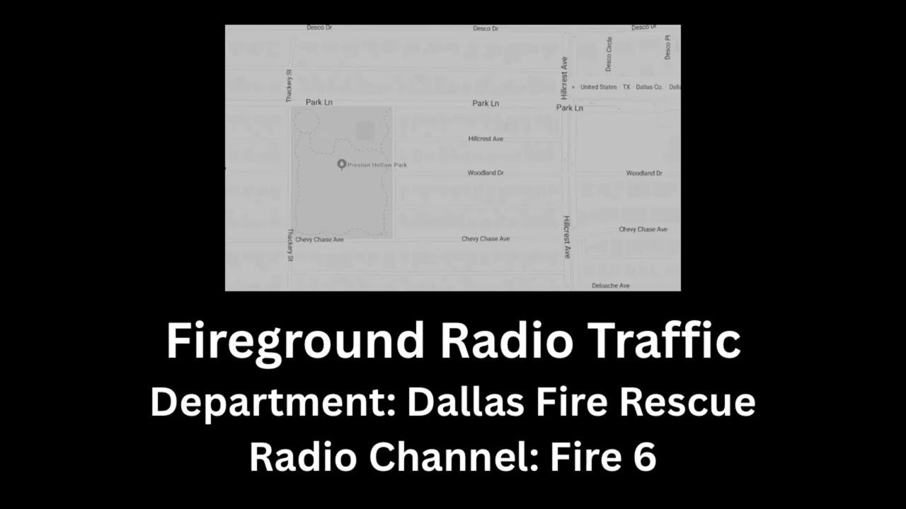 Полный радиопереговор: пожар второй степени сложности уничтожил дом в Престон-Холлоу.