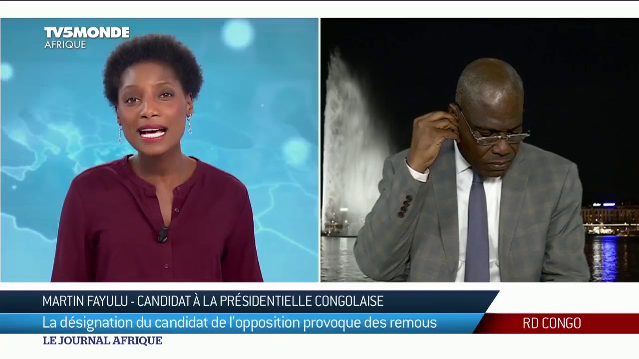 RDC: Interview de Martin Fayulu, depuis Genève, 24h après la signature de l'accord de l'opposition