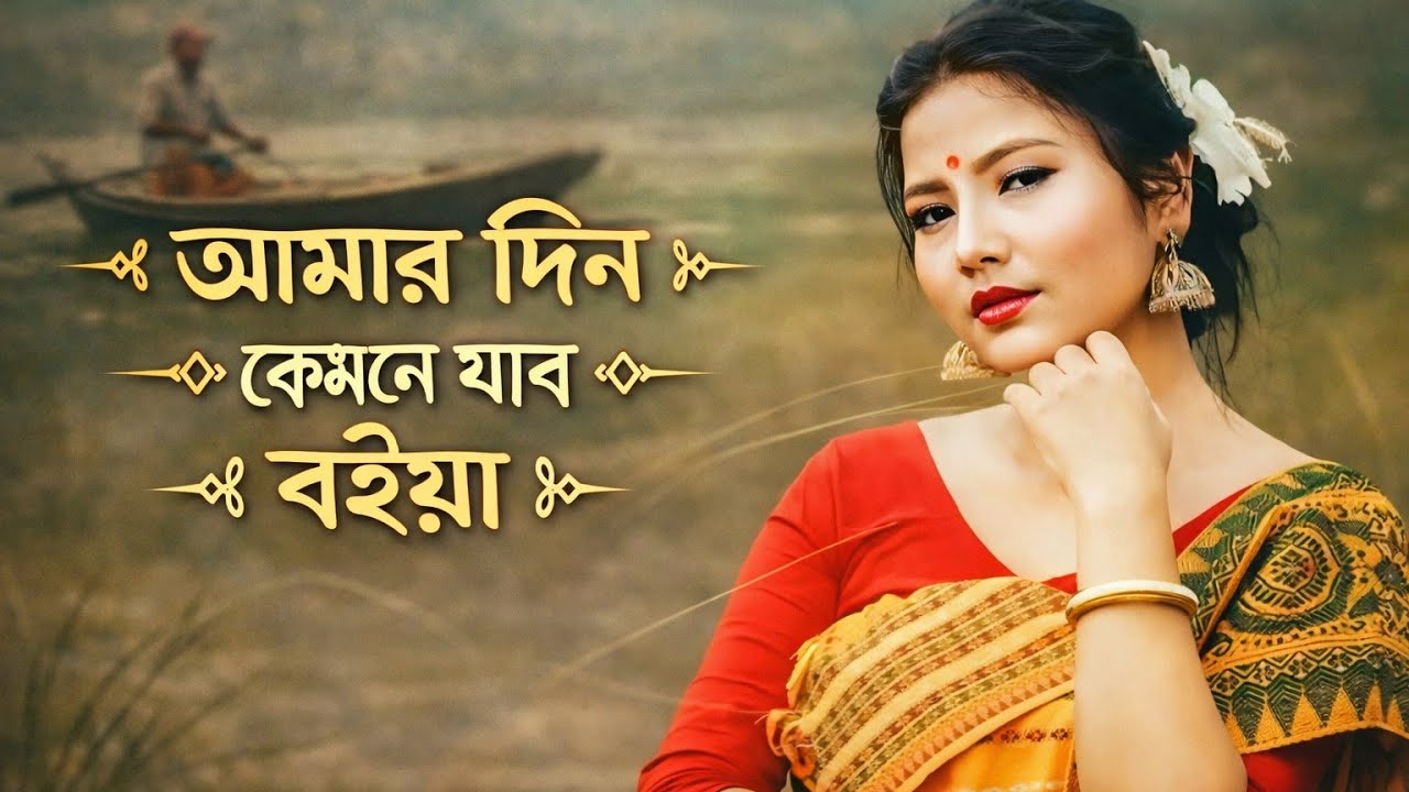 আমার দিন কেমনে যাব বইয়া | Amar Din Kemne Jabo Boiya | New Bangla Folk Sad Song 2026