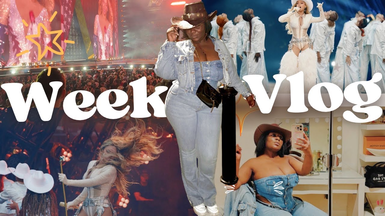 WEEKLY VLOG | London Living & The Cowboy Carter Tour! Beyoncé, THANK YOU!