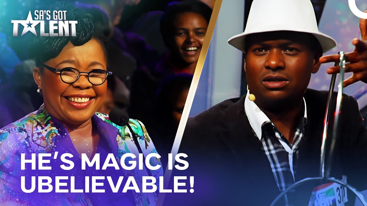 Mesmerizing Magic: Rashid The Magician Steals the Spotlight! | South Africa's Got Talent