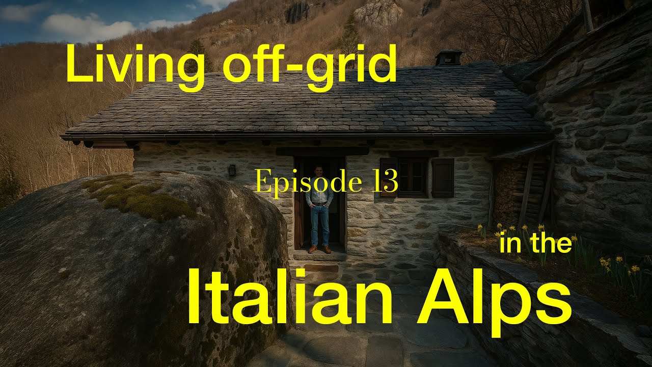 Living Off-Grid in the Italian Alps | Mountain Cabin Life Ep.13