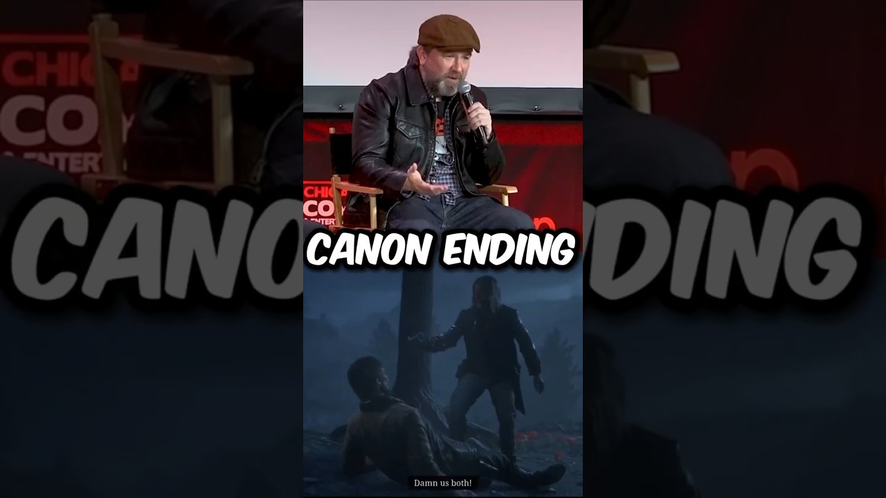 Arthur Morgan's Actor On RDR2 Canon Ending 👀