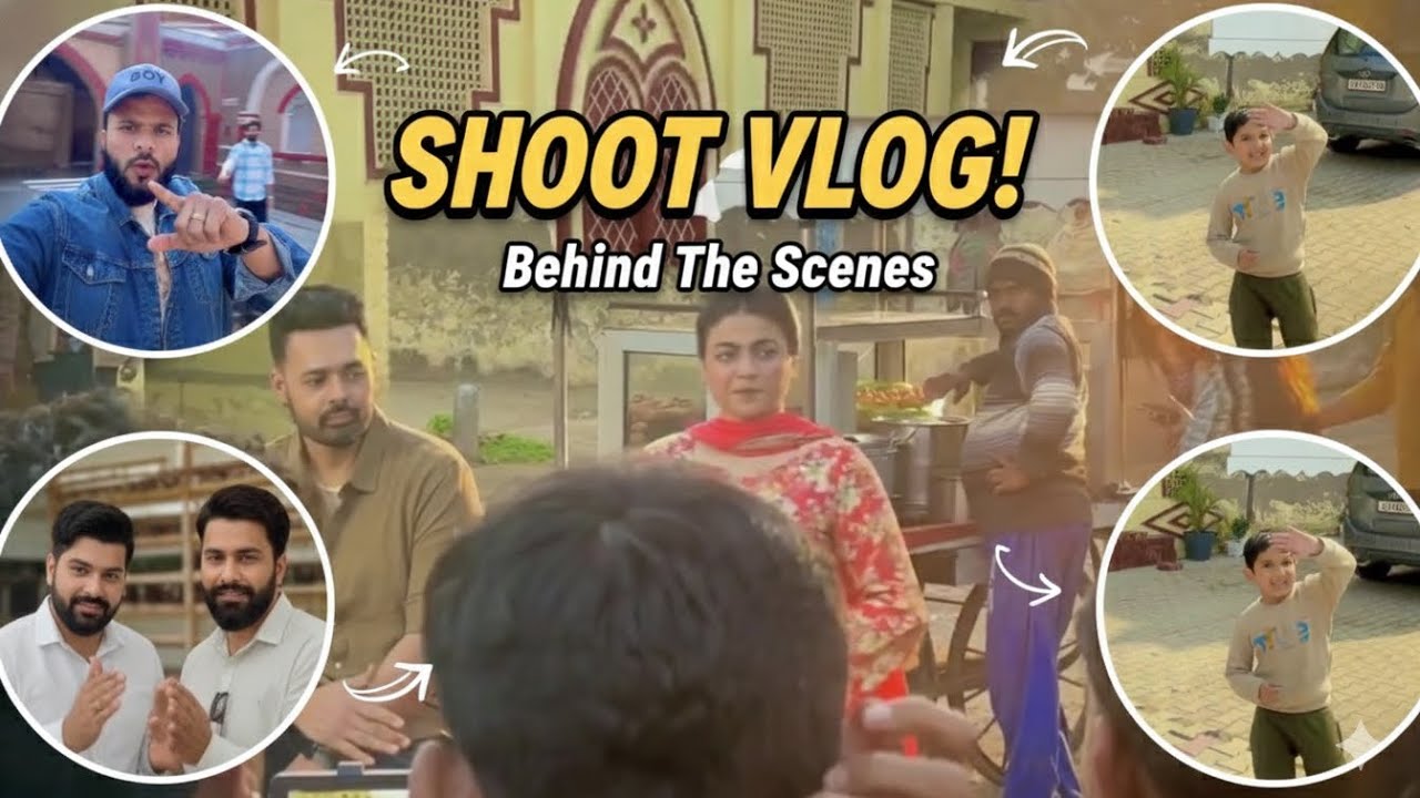 Song Shoot Harvy Sandhu and mahi sharma Vlog || 