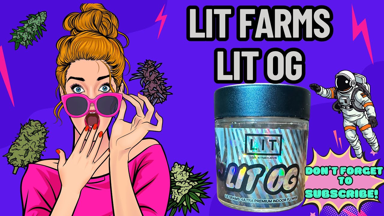 LIT FARMS THCA Review: Lit OG (🔥🕴🏽🧖🏽) STANKY DANK! LINK IN DESCRIPTION!