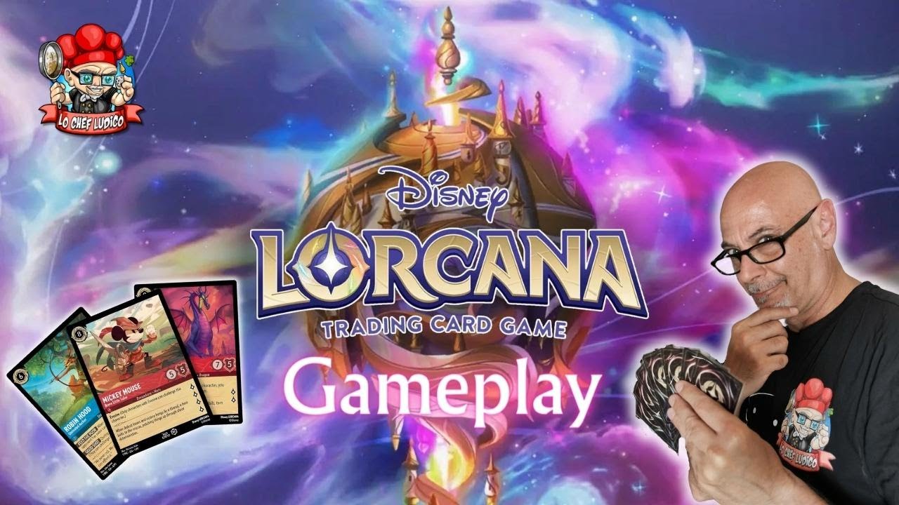 DISNEY LORCANA - La partita completa al nuovo gioco di carte collezionabili di Ravensburger (Ep.310)