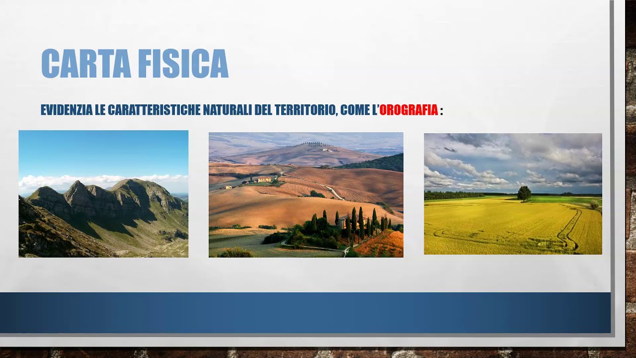 Tipologie di Carte Geografiche per i bambini della Primaria