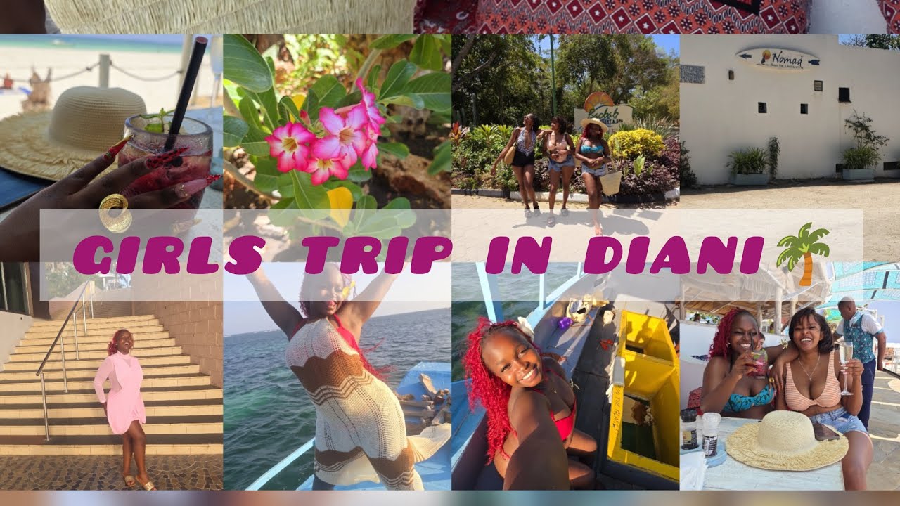 DIANI GIRLS TRIP✨️|BEST THINGS TO DO IN DIANI BEACH KENYA🏖| ULTIMATE VACATION VLOG✈️🏖💎.TRIZA_WANJIRU