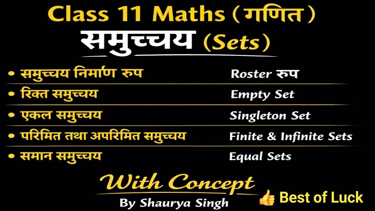 #समुच्चय #Sets #Lesson_01 #पाठ_1 #class11th #maths #रोस्टर_रूप #समुच्चय_निर्माण_रूप #Null_Set 