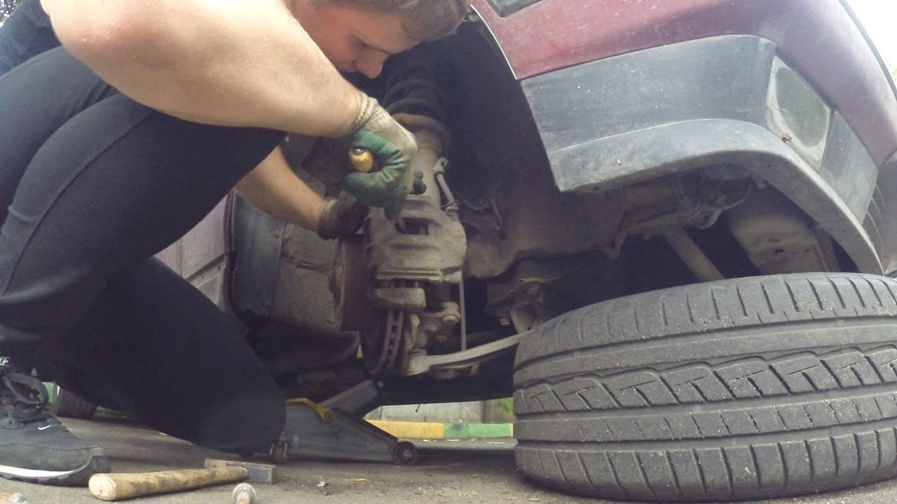 BMW E34 как починить тормоза