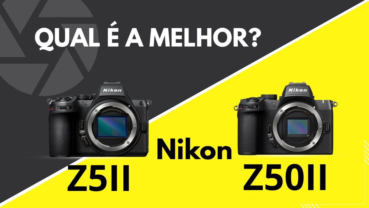 Nikon Z5II VS Nikon Z50II qual é melhor custo benefício? (Opinião)