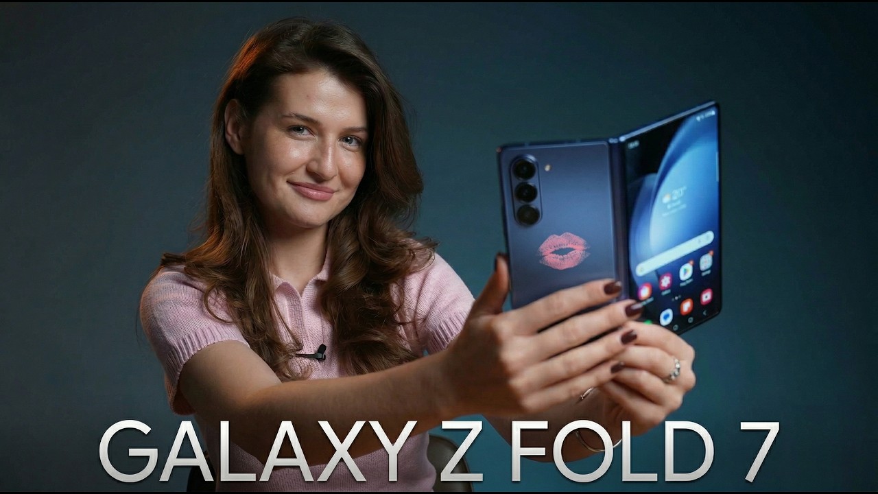 GALAXY Z FOLD 7 с ногтями. Женский взгляд.