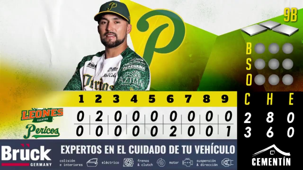 Leones de Yucatan vs Pericos de Puebla