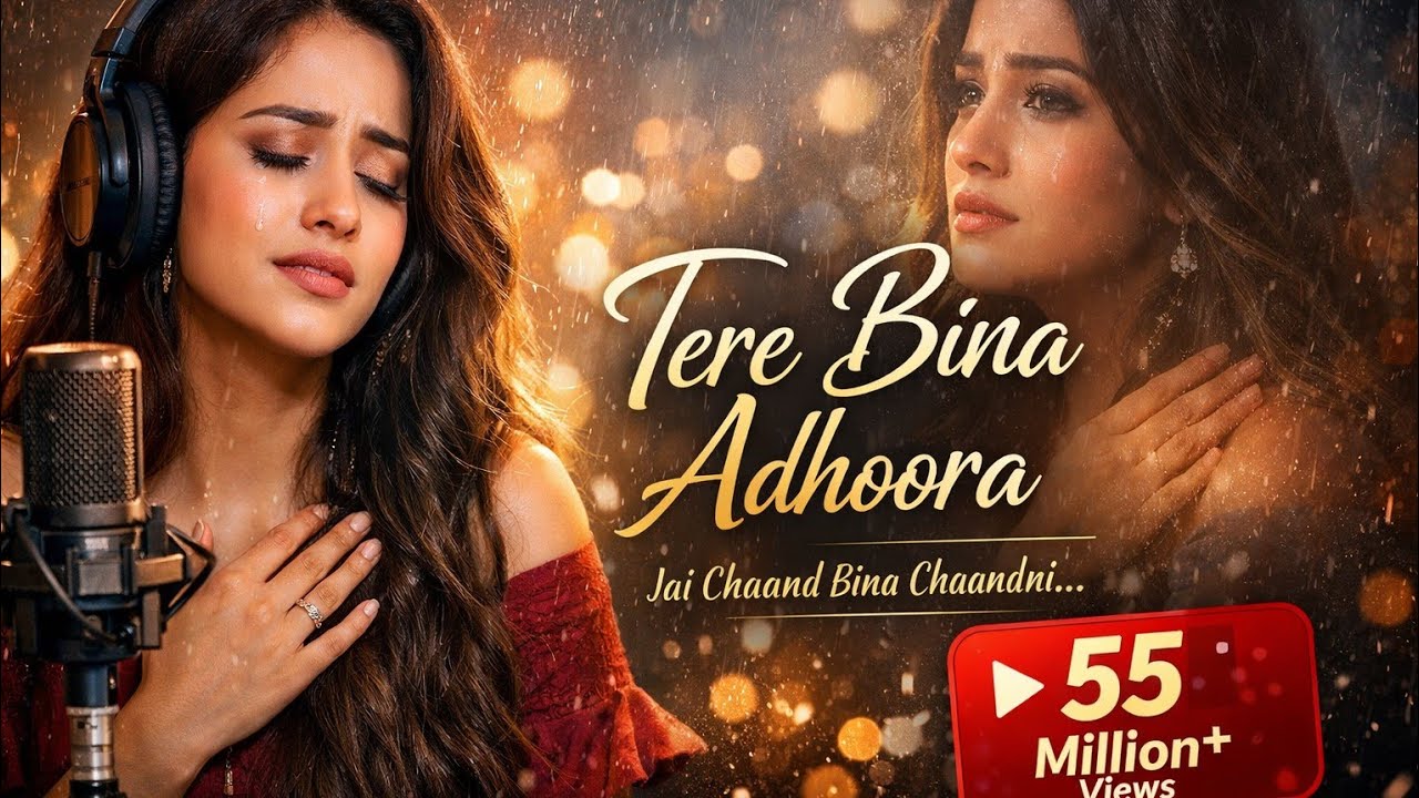 Tere Bina Adhoora (Female Version) 💔 | 55 Million+ Views | New Emotional Song 2026