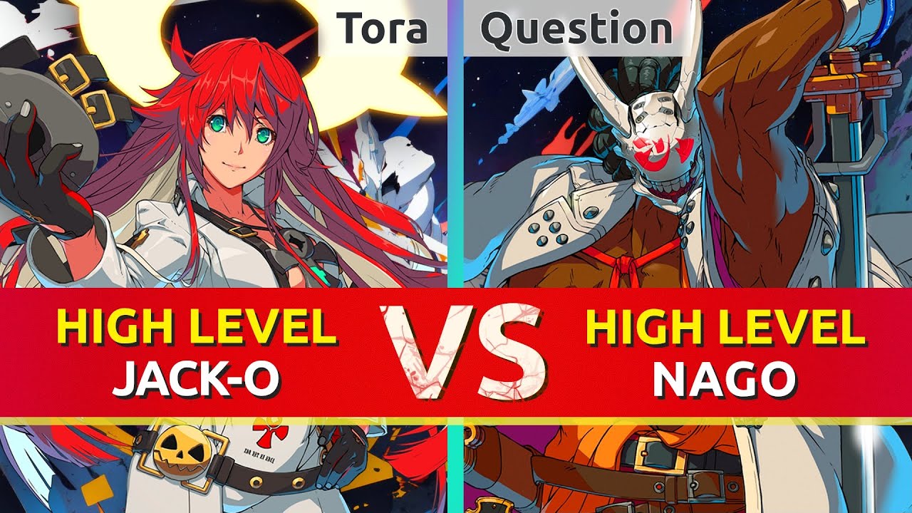 GGST ▰ Tora (Jack-O) vs Question (Nagoriyuki). Guilty Gear Strive High Level Gameplay