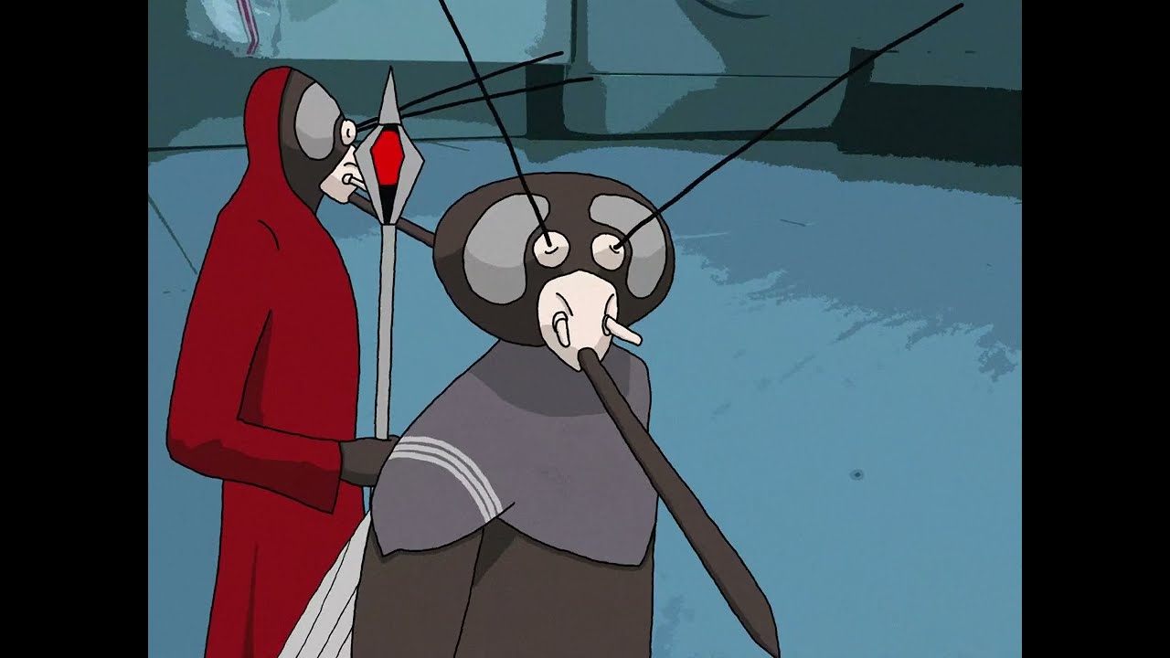 A mosquito priest unveils an abomination to help them in their attack on the Giant