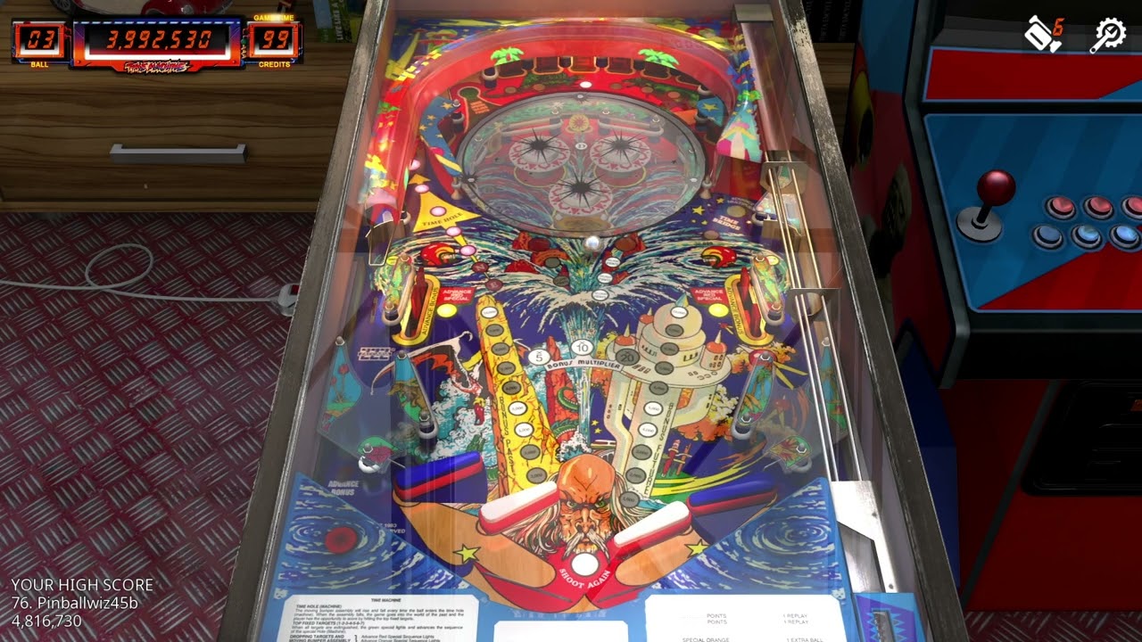 Zaccaria Pinball - Time Machine